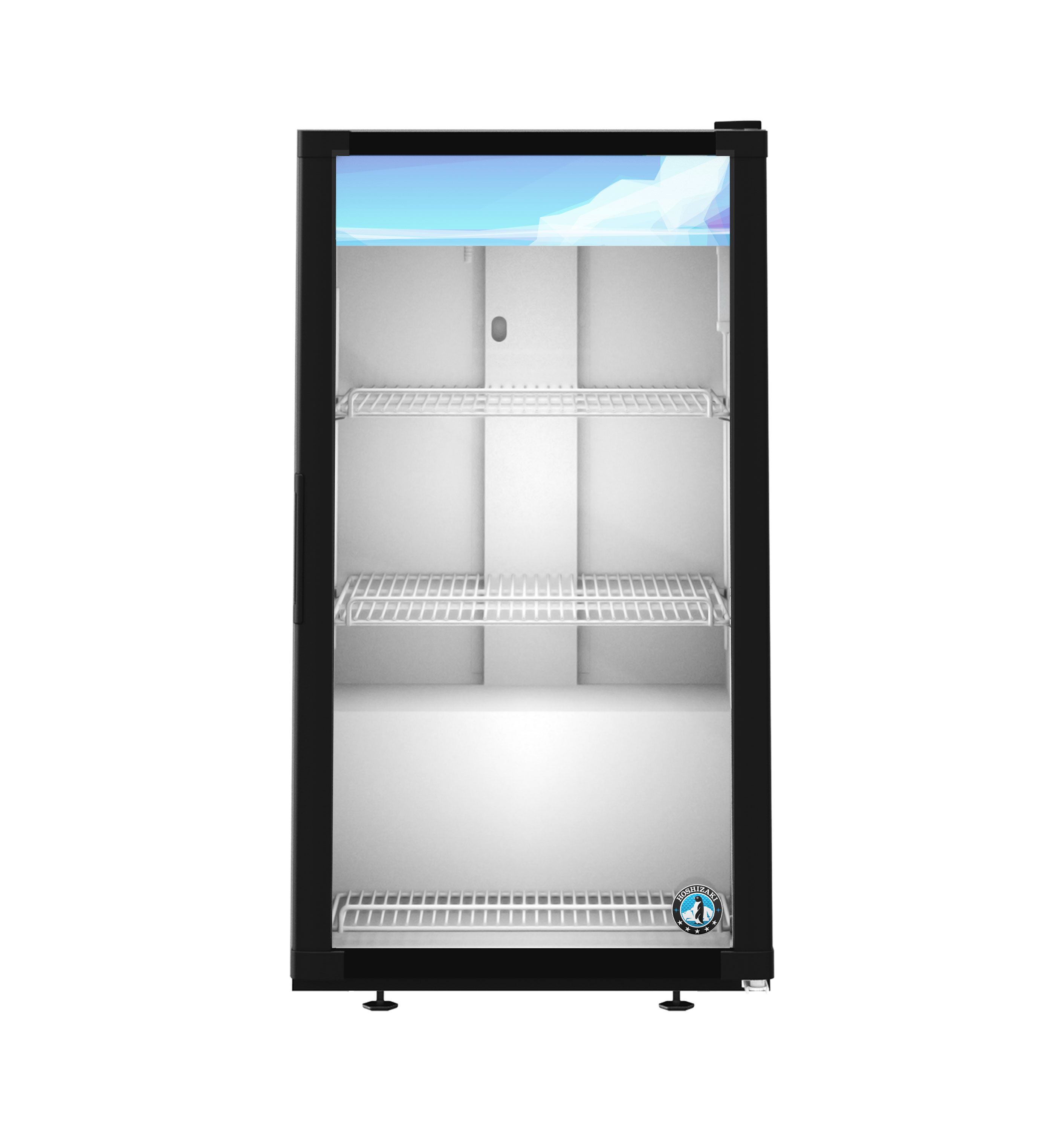 RM-7-HC, Countertop Refrigerator, Single Section Glass Door