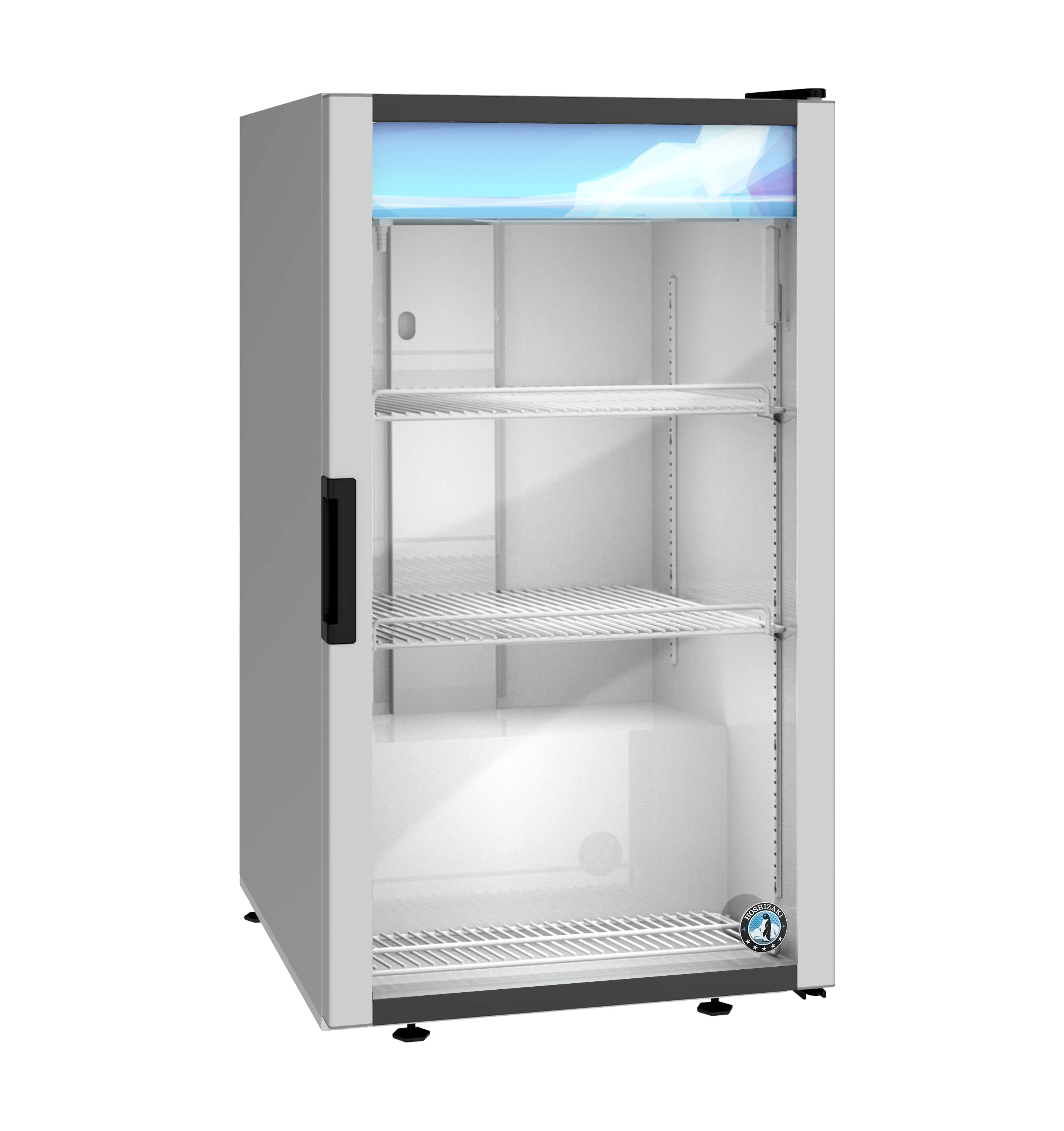 RM-7-HC, Countertop Refrigerator, Single Section Glass Door