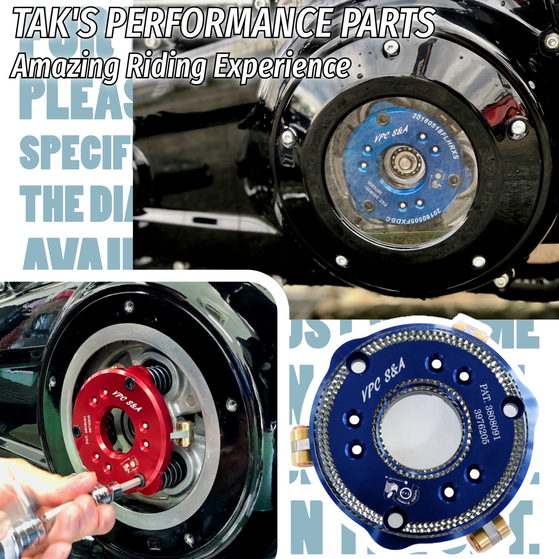 VP（可変圧力）クラッチ TAK'S PERFORMANCE（タックスパフォーマンス