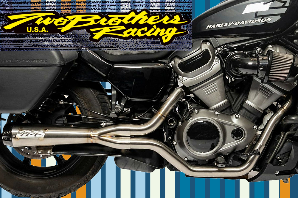 ナイトスターの新マフラー！Two Brothers Racing Comp-S 2-1フル