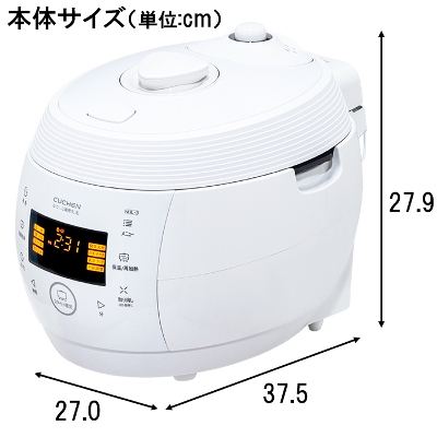 発芽機能付】酵素玄米・圧力炊飯器 | なでしこ健康生活公式通販