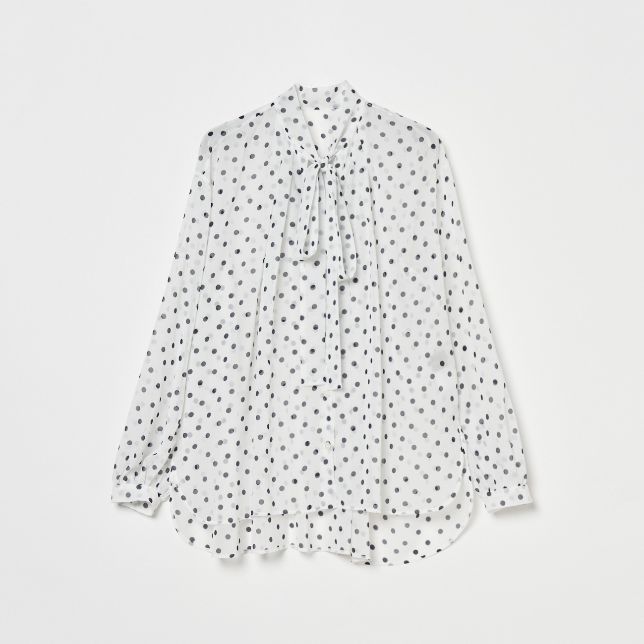 DOT BOWTIE BLOUSE｜HELIOPOLE｜HÉLIOPÔLE（エリオポール）公式