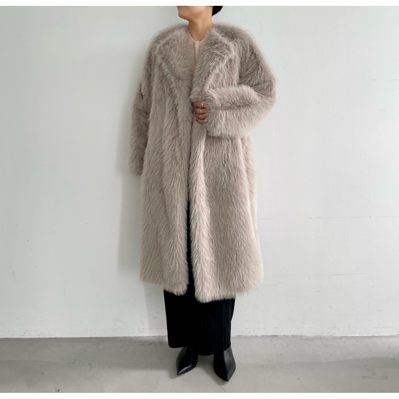 ECO FUR LONG COAT｜HELIOPOLE｜HÉLIOPÔLE（エリオポール）公式