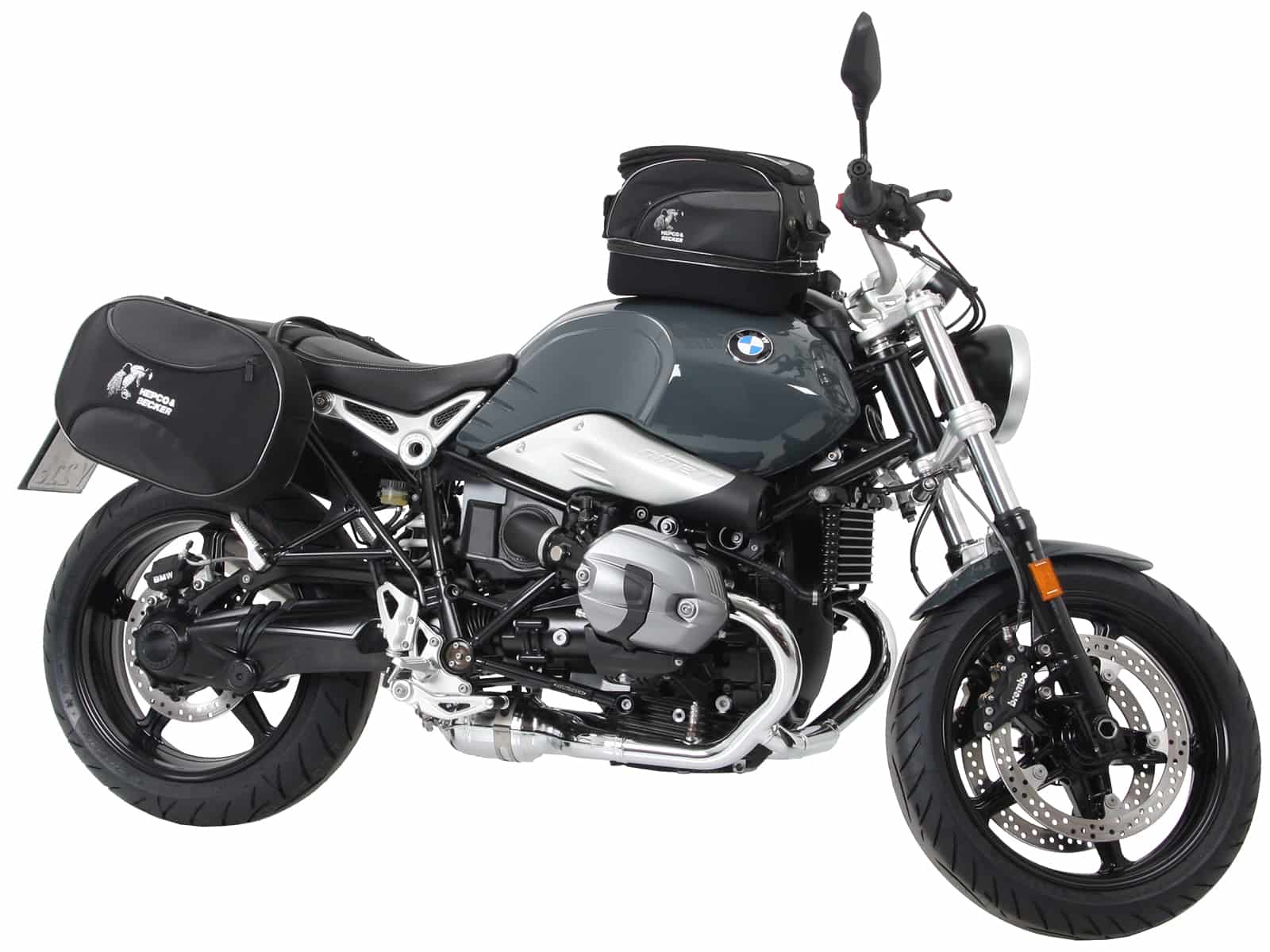 C-Bow Seitenträger schwarz für BMW R nineT Pure