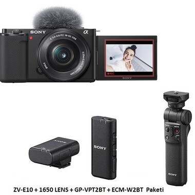 Sony ZV-E10 16-50mm Lens + Creator Kit Fiyatı ve Özellikleri
