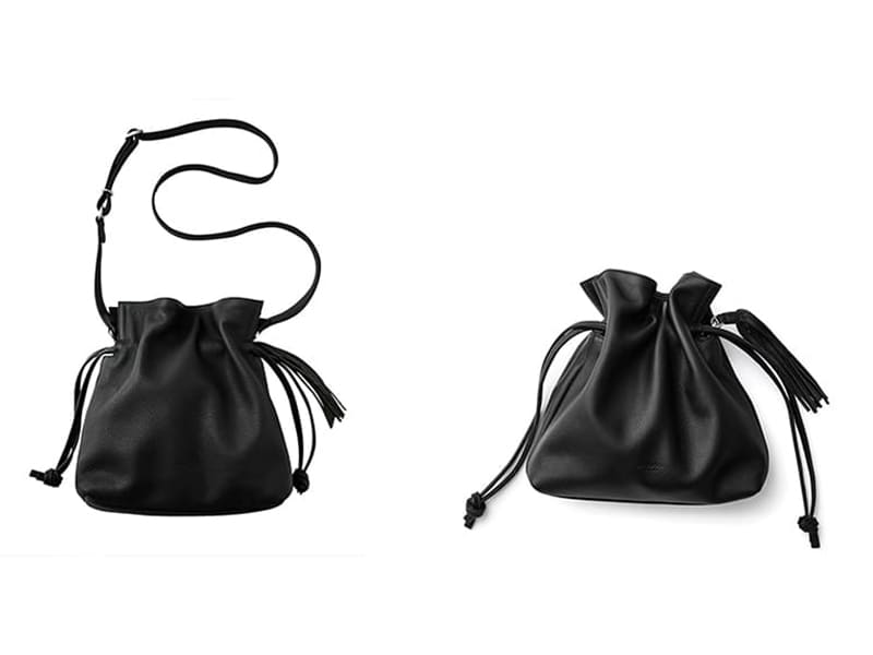 ソフトシュリンクレザー 巾着ショルダーバッグ | TC-DS | エルゴポック