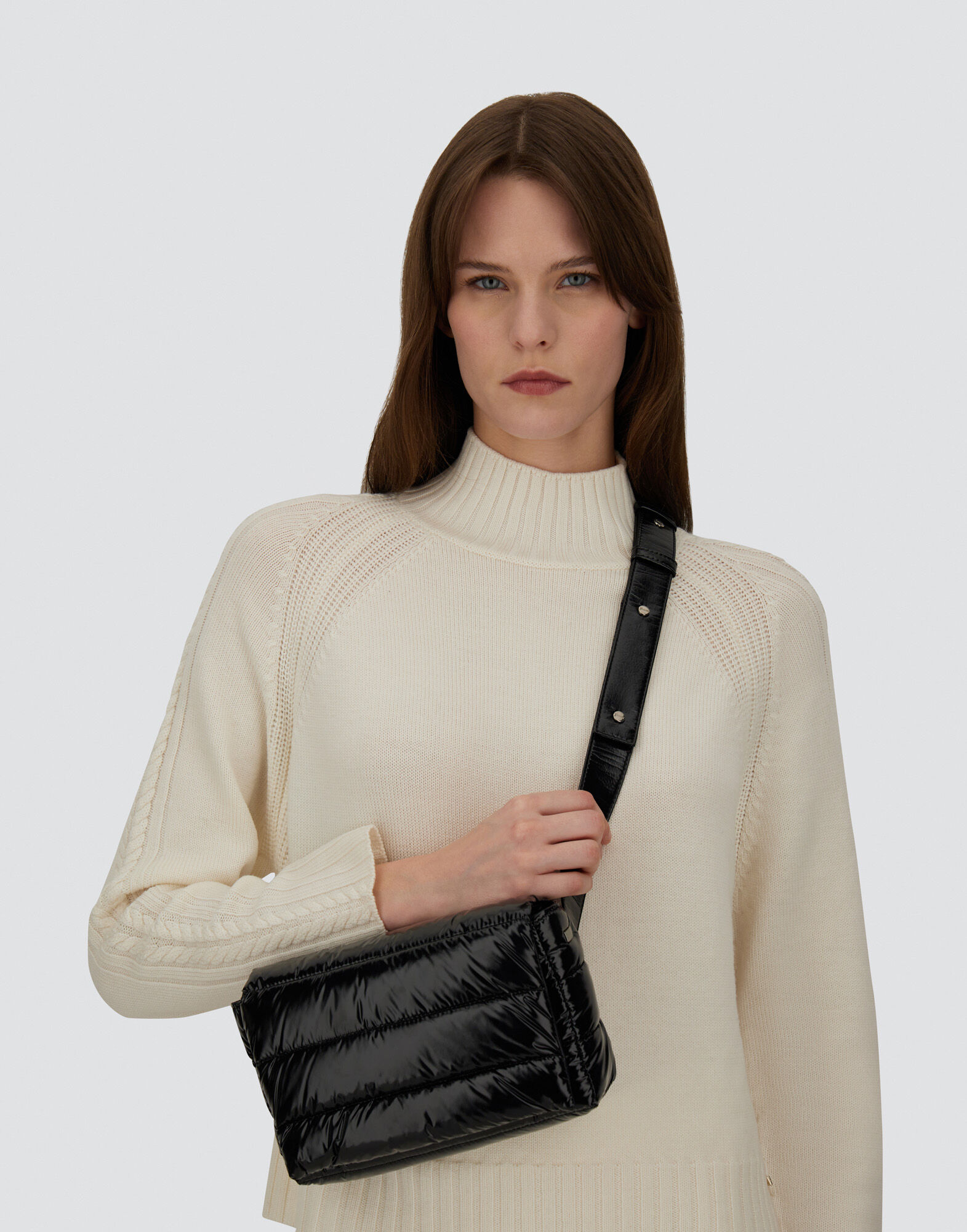 レディース GLOSS BAG ブラック | Herno® (ヘルノ)