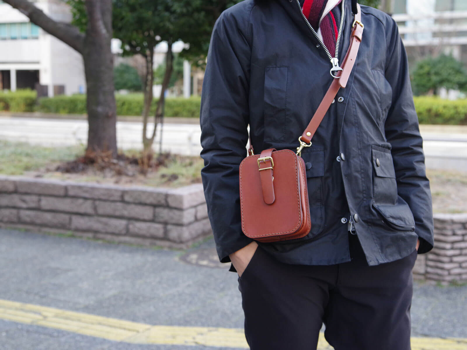 ベルトポーチとショルダー両方使えます！｜革鞄・革小物のHERZ公式通販