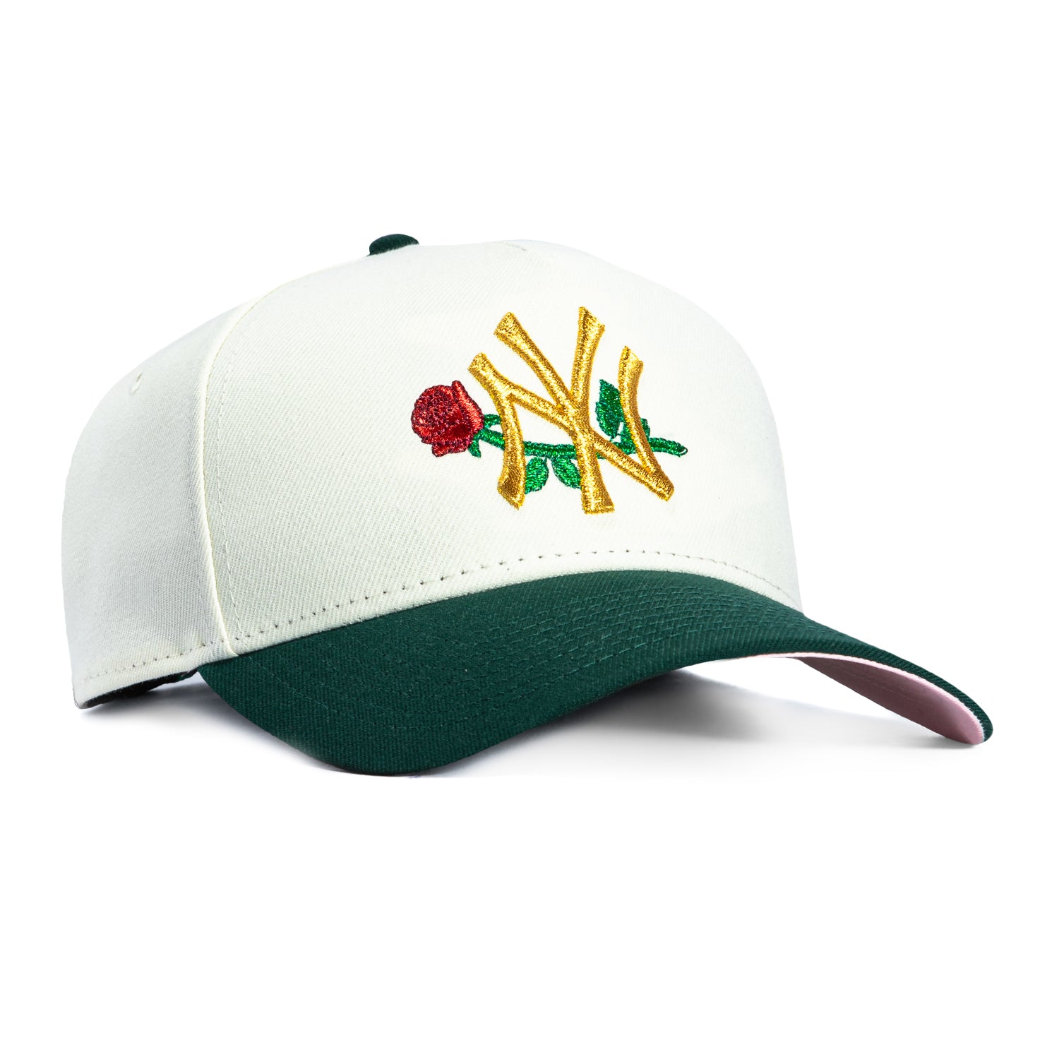 New Era 9Forty A-Frame New York Yankees Rose Snapback Pink UV Hat