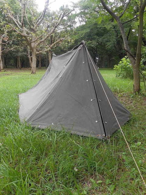 軍幕 東ドイツ軍テント レインドロップカモ③ NVA 東ドイツ軍 軍幕