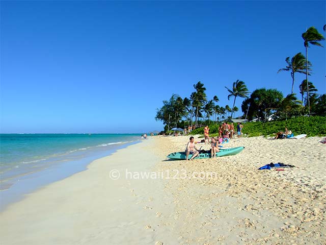 ラニカイビーチ | ハワイ123ドットコム