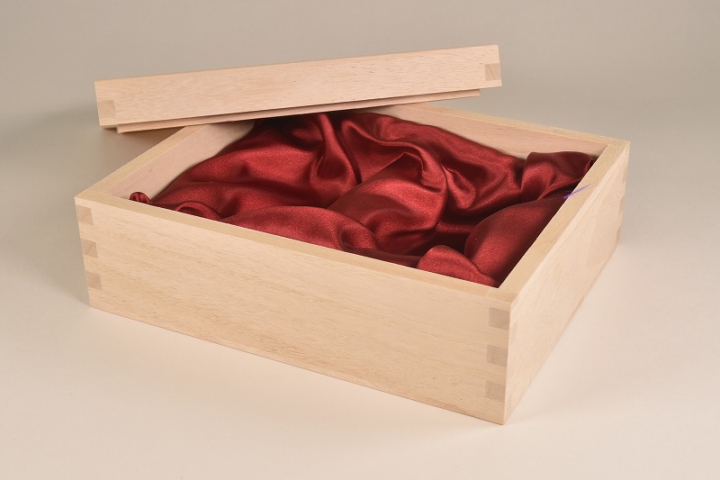 桐箱（ALL桐+あられ組+印籠式） | はこらぼ