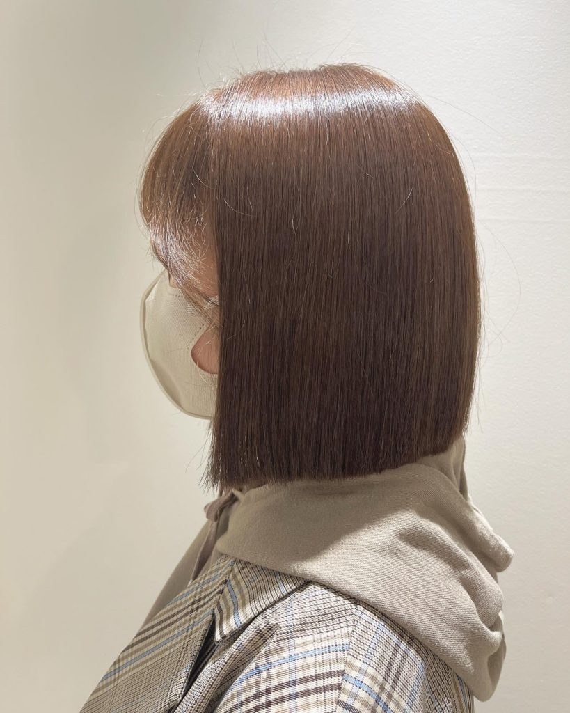 ぱつっと切りっぱなしボブ🐰✨ | 神楽坂の美容室 美容院 | hair+make