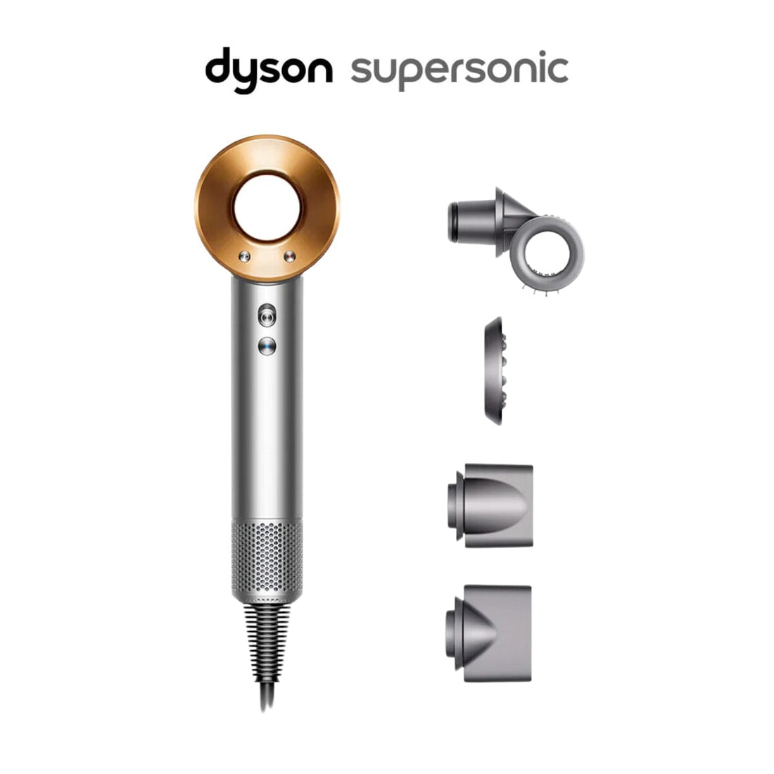 Dyson Supersonic Hair Dryer HD15-Bright Nickel/Bright Copper