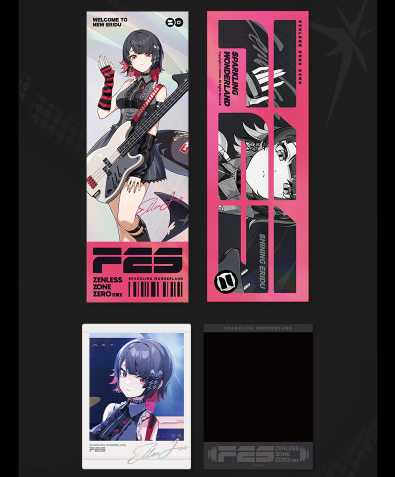 ZZZ 28pt】ゼンレスゾーンゼロ 2025 FES ホログラムカードセット - HAKUTEA