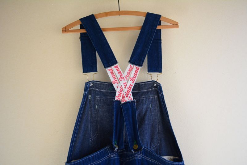 1980-90s POINTER BRAND デニムオーバーオール ローバックスタイル
