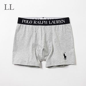 ボクサーブリーフ PP刺繍 ヘザーグレー | ポロ ラルフ ローレン メンズ