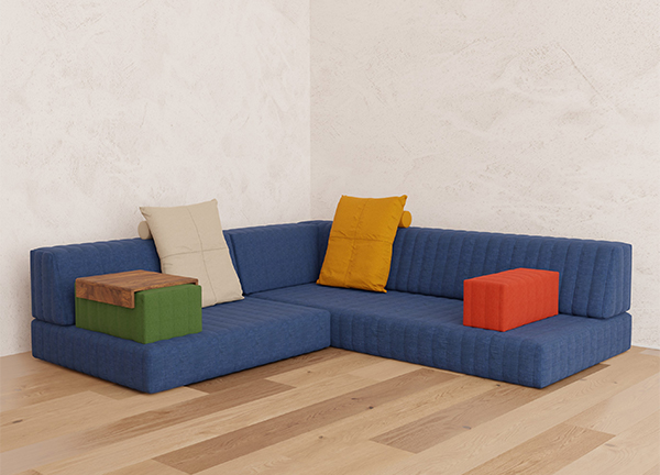 ピカソソファ本体注文ページ｜ローソファ専門店HAREM