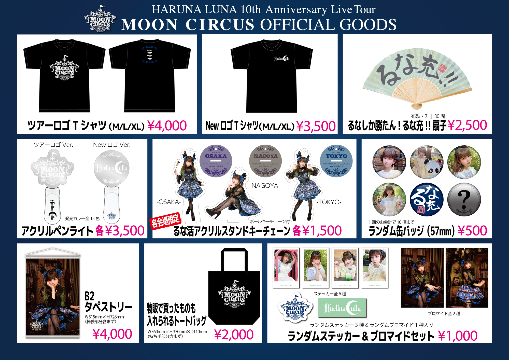 HARUNA LUNA 10th Anniversary Live Tour 