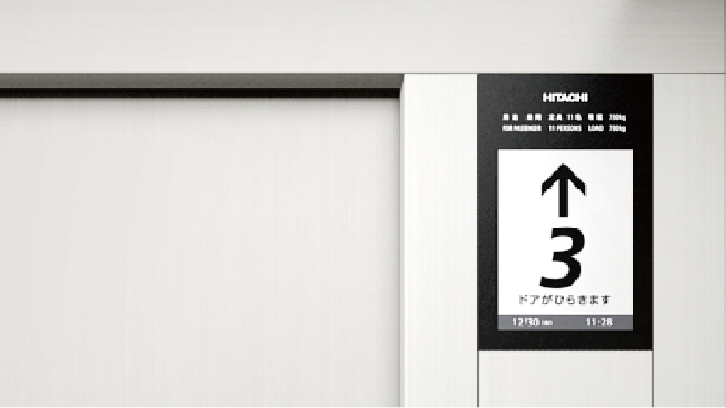 デザイン：機械室レスオーダー型乗用エレベーター：エレベーター：株式