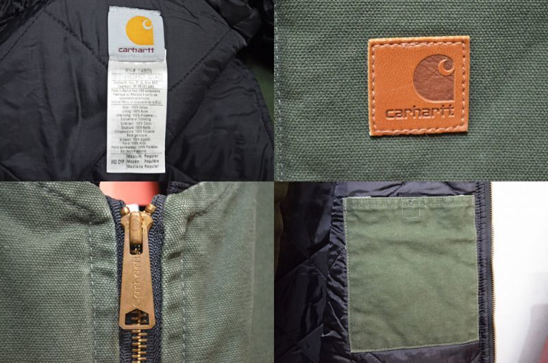 90-00's Carhartt ダックベスト “GREEN