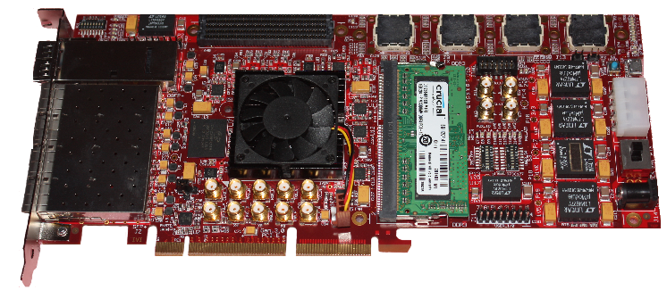 Virtex 7 PCI Express Gen 3 board