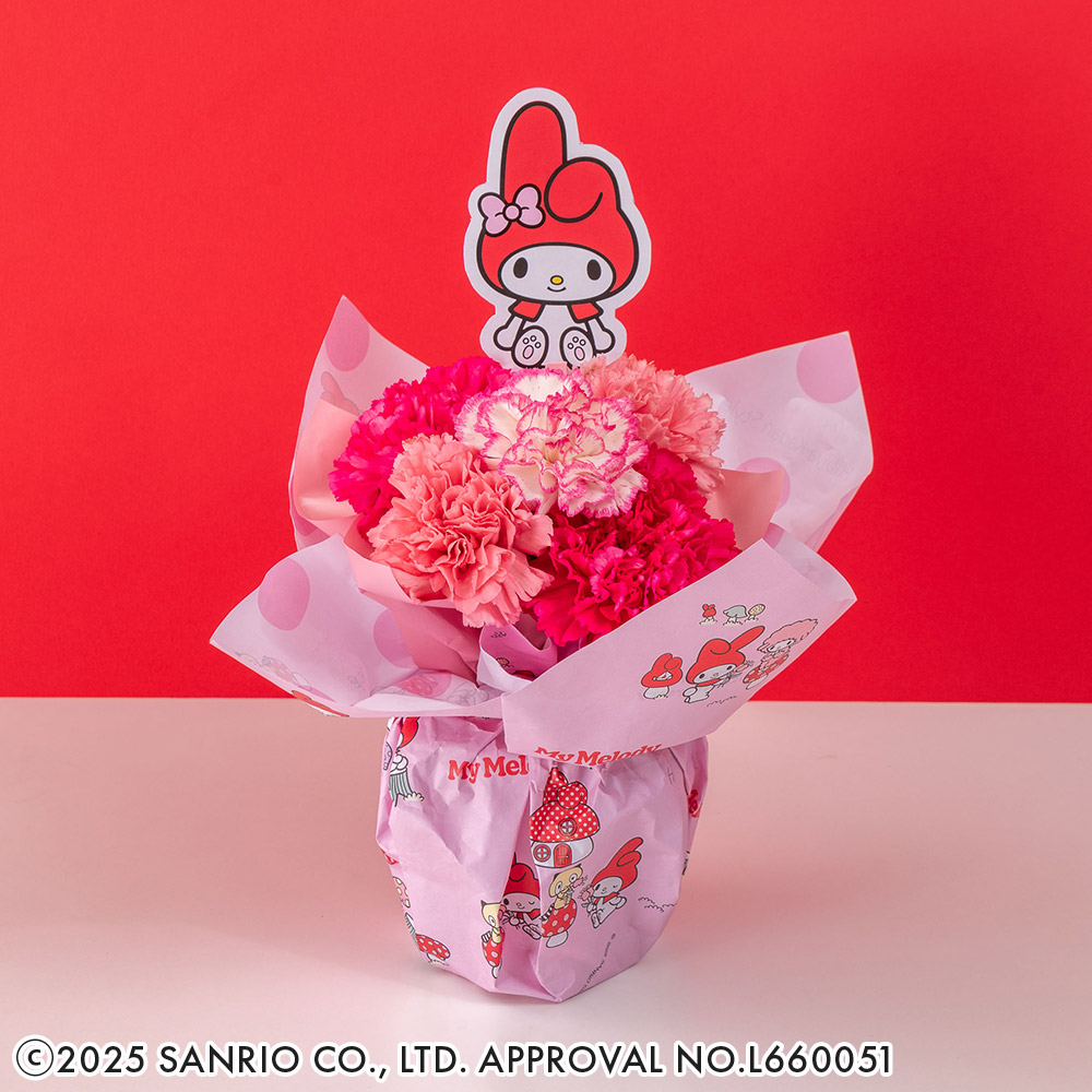 マイメロディ50周年 日比谷花壇 特別な限定ギフト