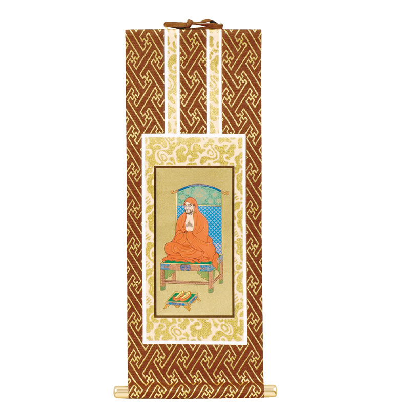 禅宗 掛け軸】本尊：釈迦如来、両脇：承陽大師/達磨大師｜ひだまり仏壇