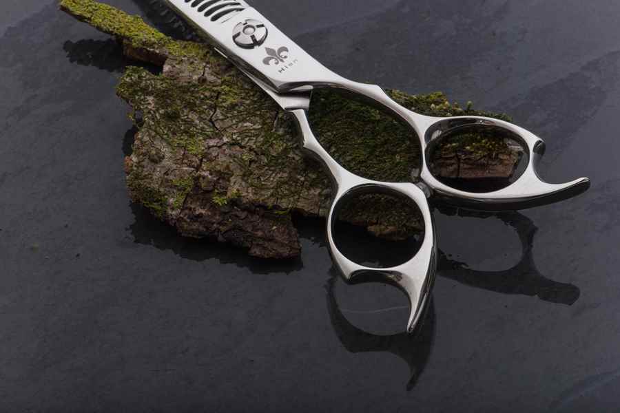 飛燕 コバルト ゼロダメージ セニング メガネ ハンドル｜美容ハサミ