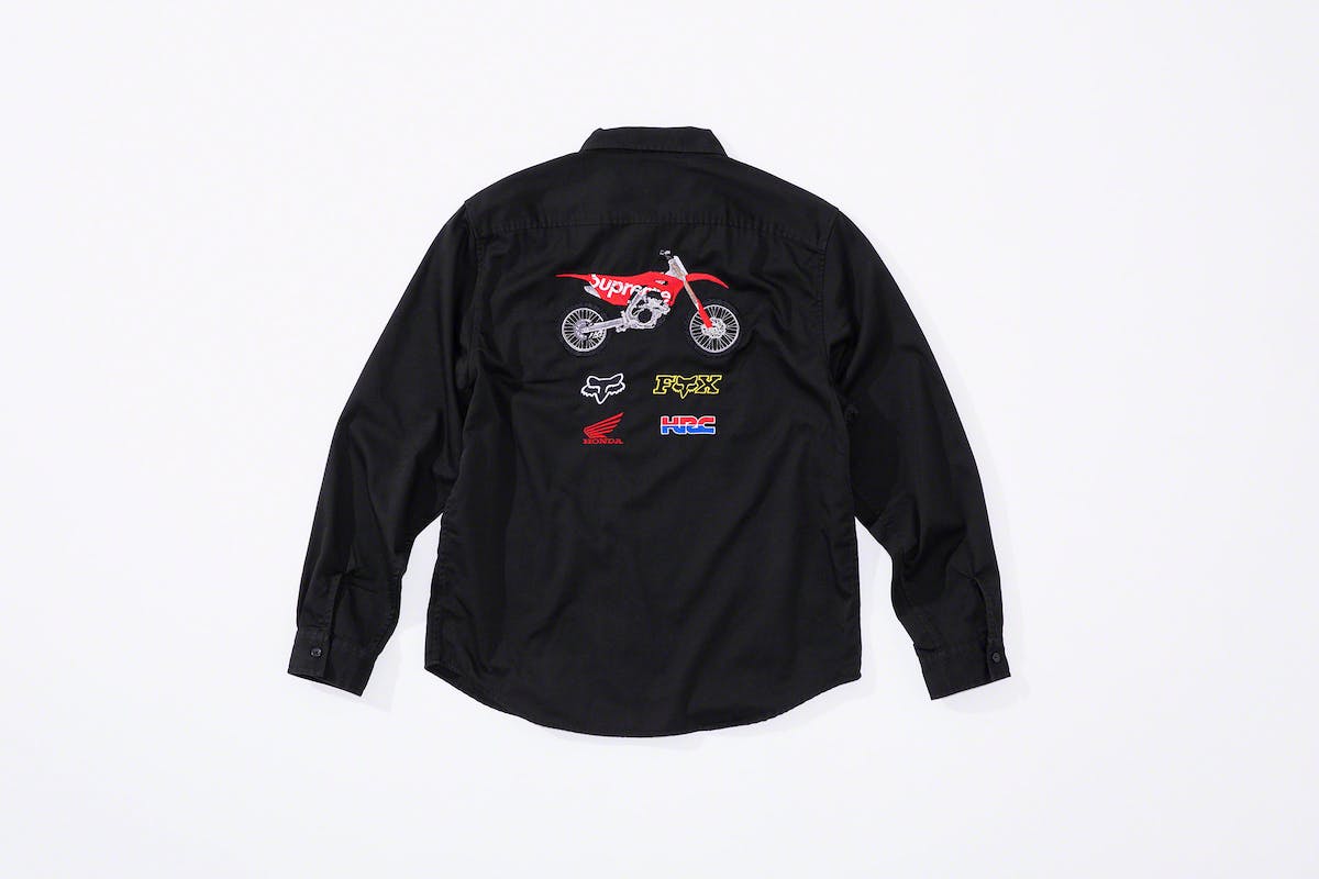 Supreme Announces Collab With Fox Racing & Honda