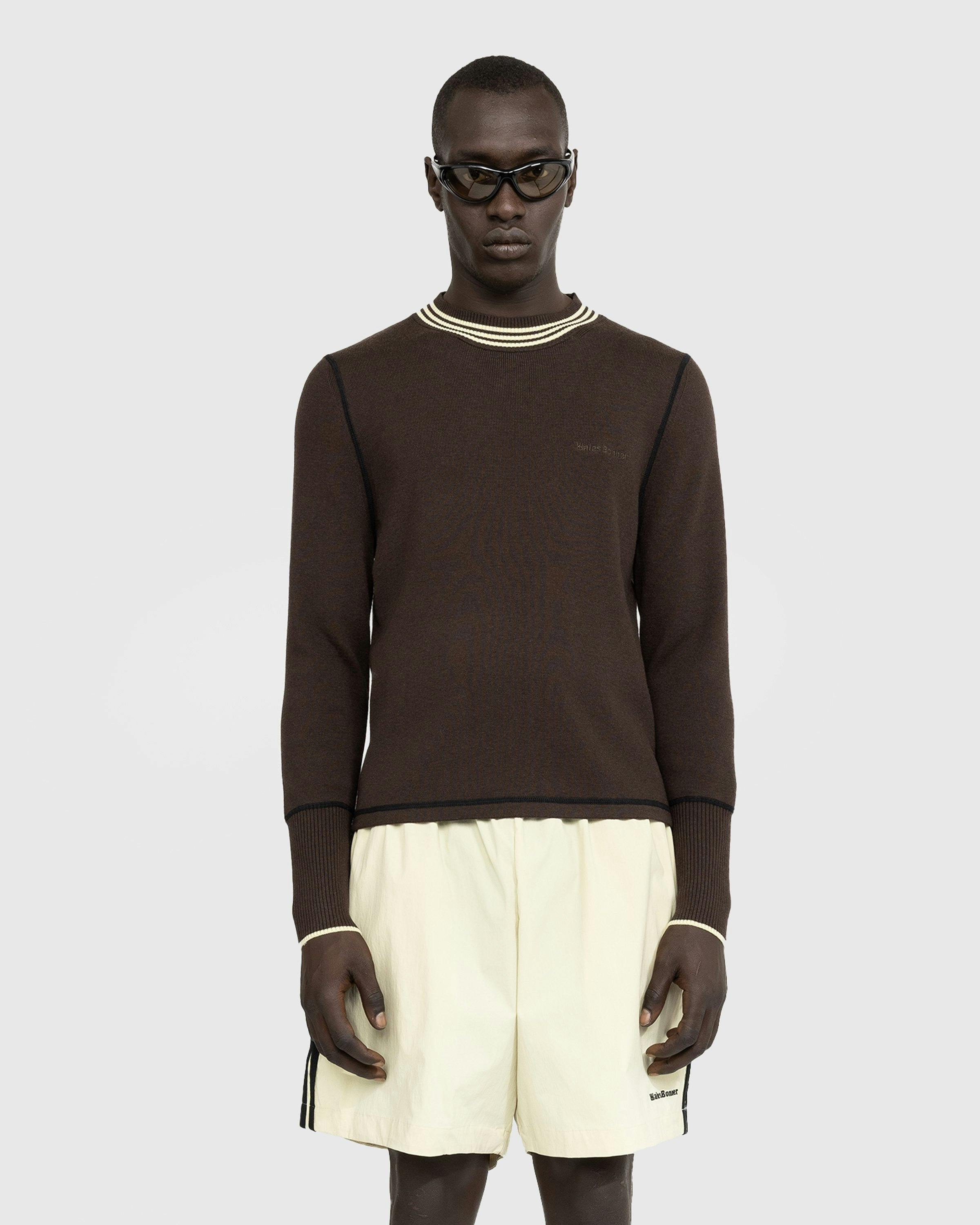 adidas x Wales Bonner – Knit Long-Sleeve Top Dark Brown