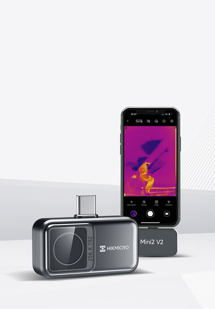 HIKMICRO Mini2 スマートフォン用サーマルカメラ 256 x 192画素 超小型