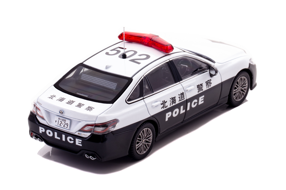 1/43 トヨタ クラウン ハイブリッド (AZSH21) 2023 北海道警察高速道路