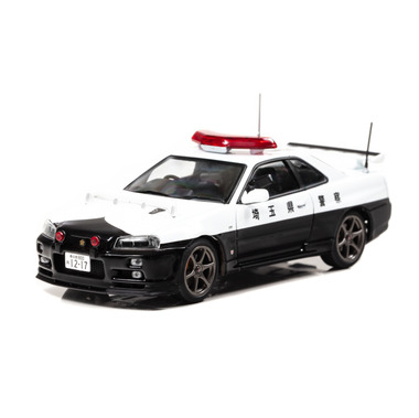 1/43 日産 スカイライン GT-R VspecII (BNR34) 2002 埼玉県警察高速