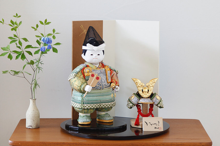 五月人形 健 - すこやか - 手描きとんぼ茶｜ コンパクトでおしゃれ