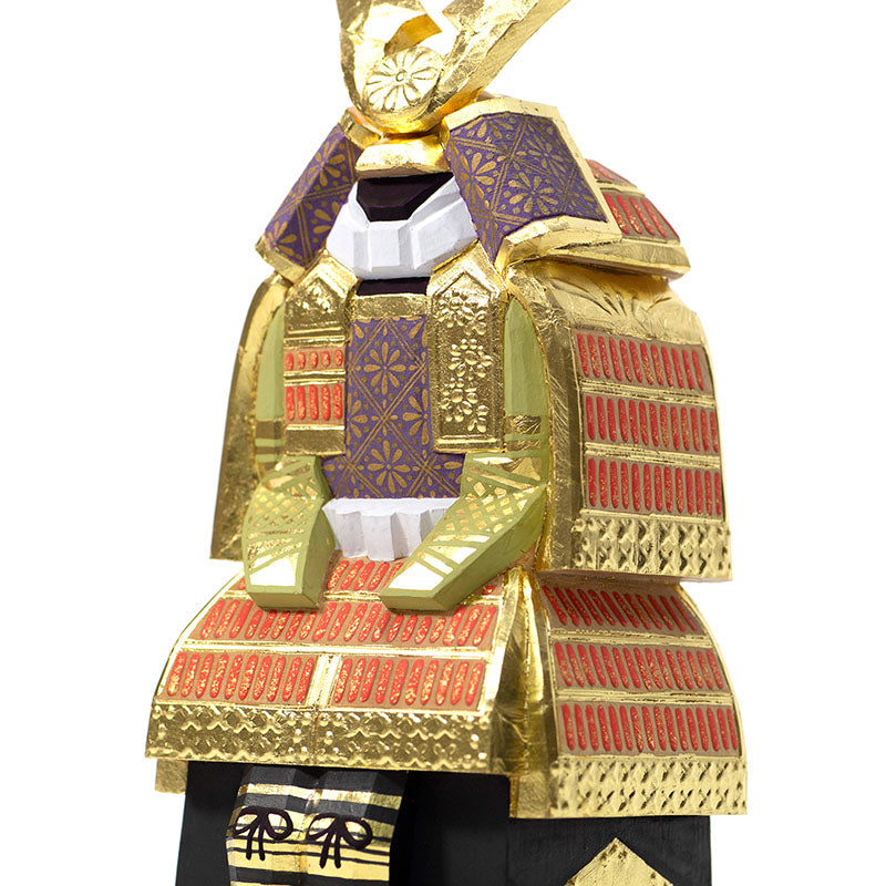 具足（6.5号） 鐵山作 – 奈良一刀彫 誠美堂