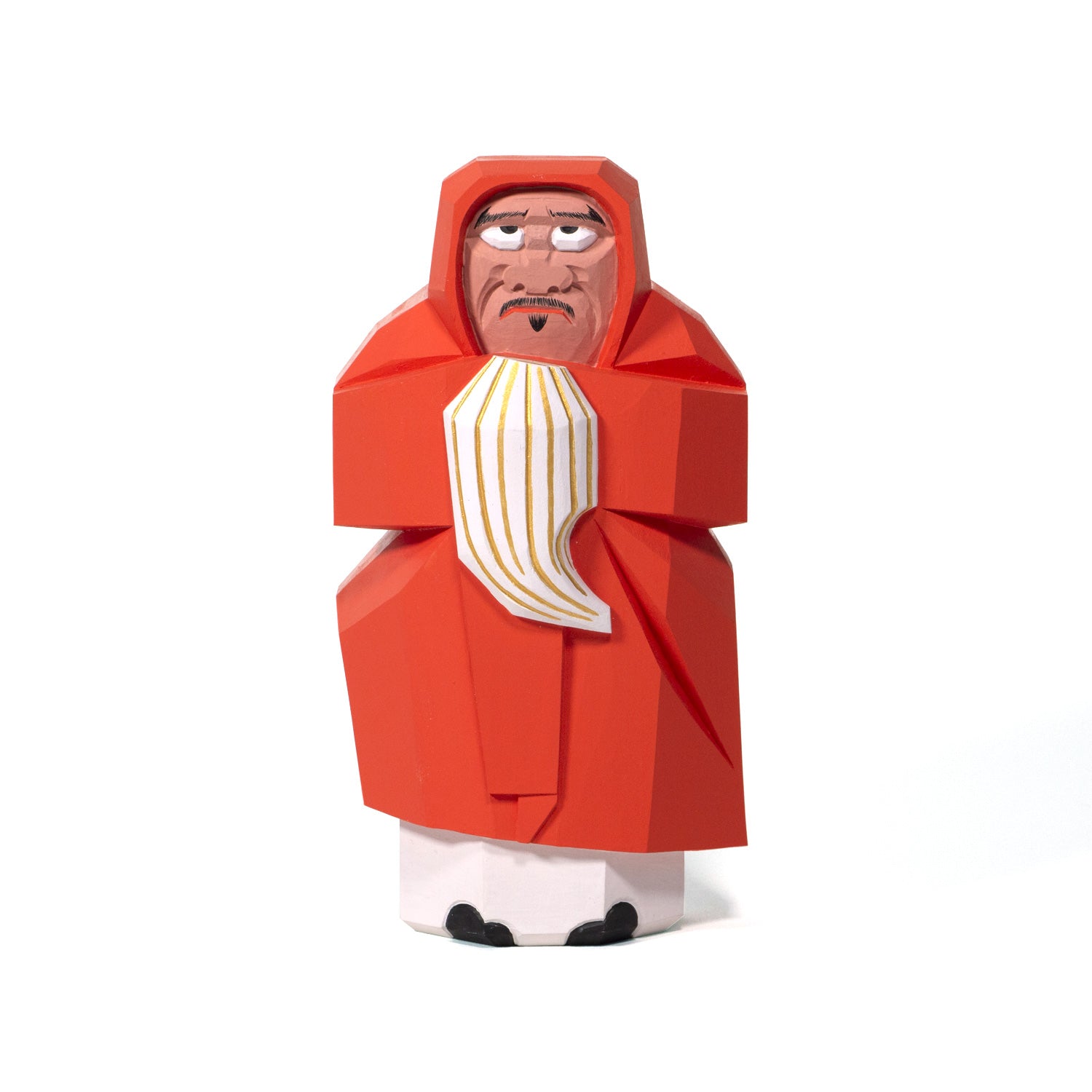 達磨（6号） 神泉作 – 奈良一刀彫 誠美堂