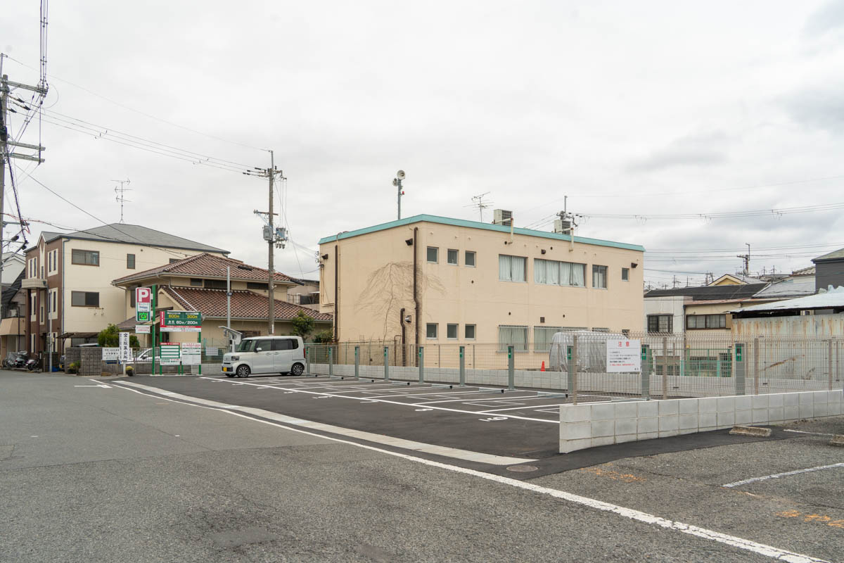 宮之阪駅ちかくにコインパーキング「セレパーク」ができてる - 枚方つ