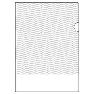 紙製トリック！クリアフォルダ A4 パターン大｜HISAGO ヒサゴ株式会社