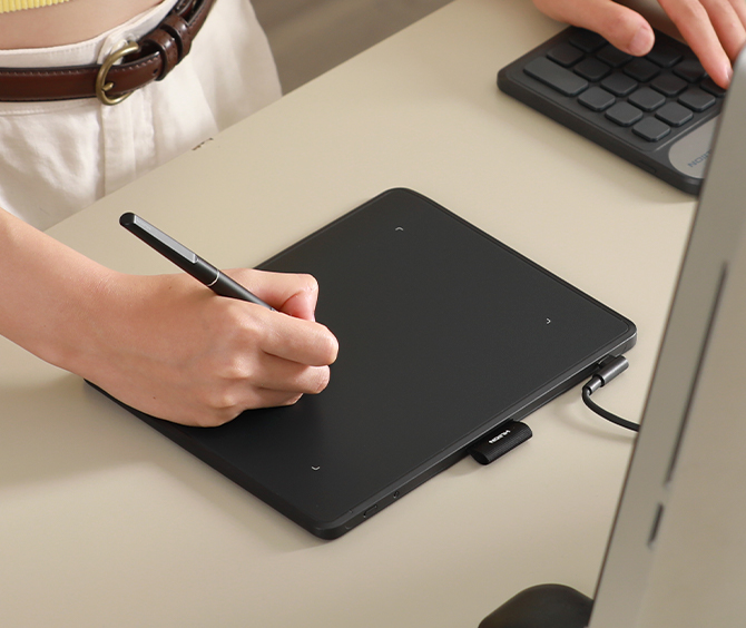 Huion Inspiroy Frego S - Easy-to-use Pen Tablet in Bluetooth