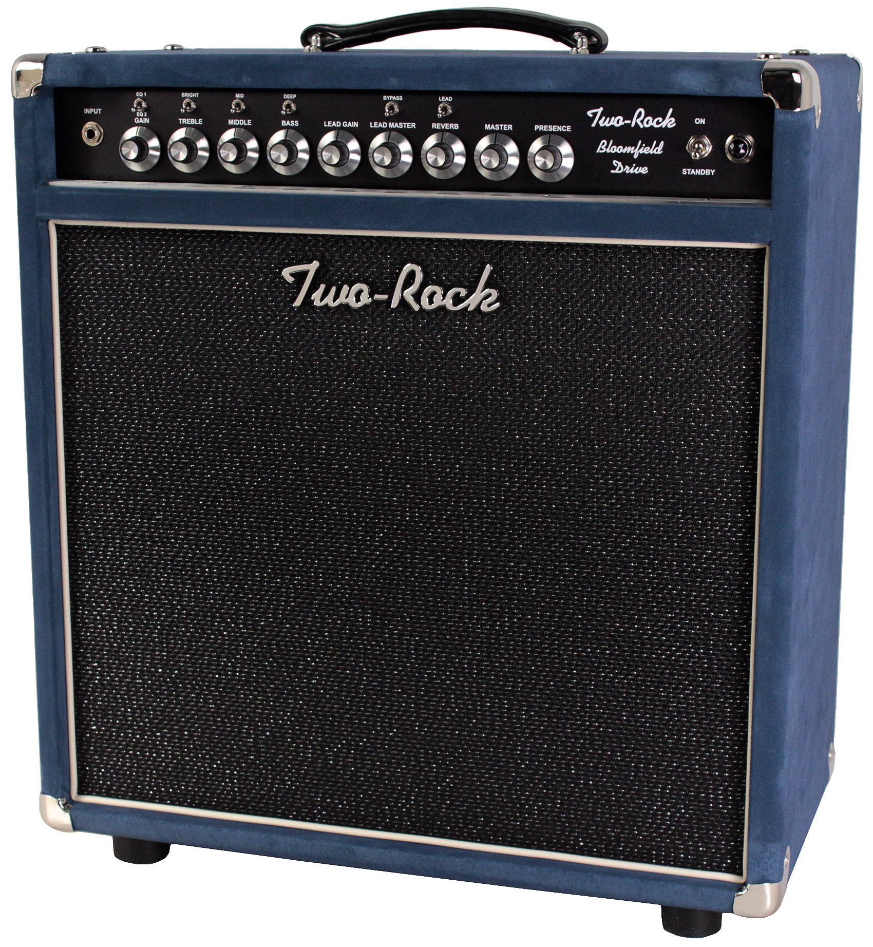 Two-Rock Bloomfield Drive 40/20 Combo, Blue Suede | Humbucker Music