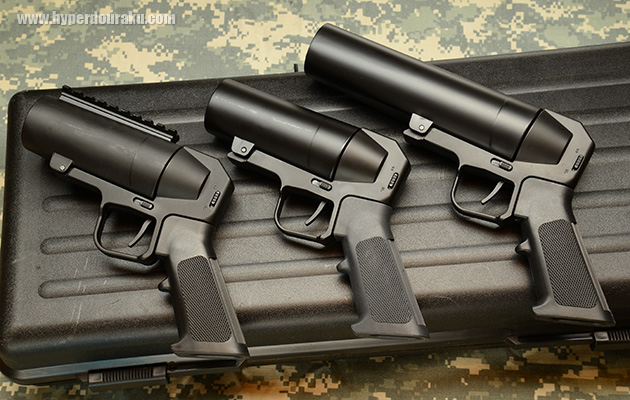 S-THUNDER ピストルグリップ ランチャー エアガンレビュー