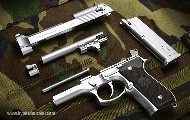 ベレッタ M92FS INOX／ソルト WA ガスガン エアガンレビュー