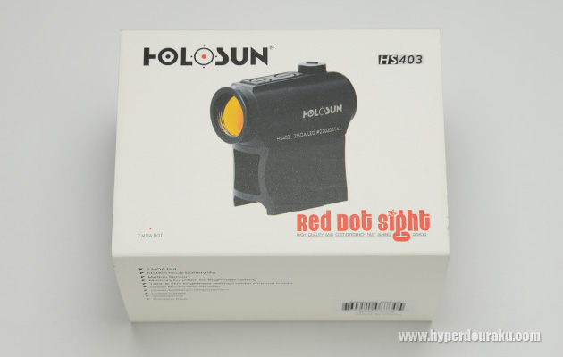 HOLOSUN(ホロサン) RED DOT SIGHT HS403A ドットサイト 光学照準器