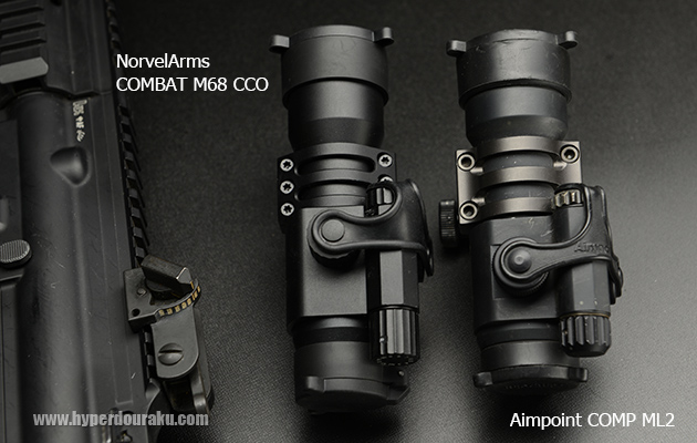 NOVEL ARMS COMBAT M68 CCO ドットサイト レビュー
