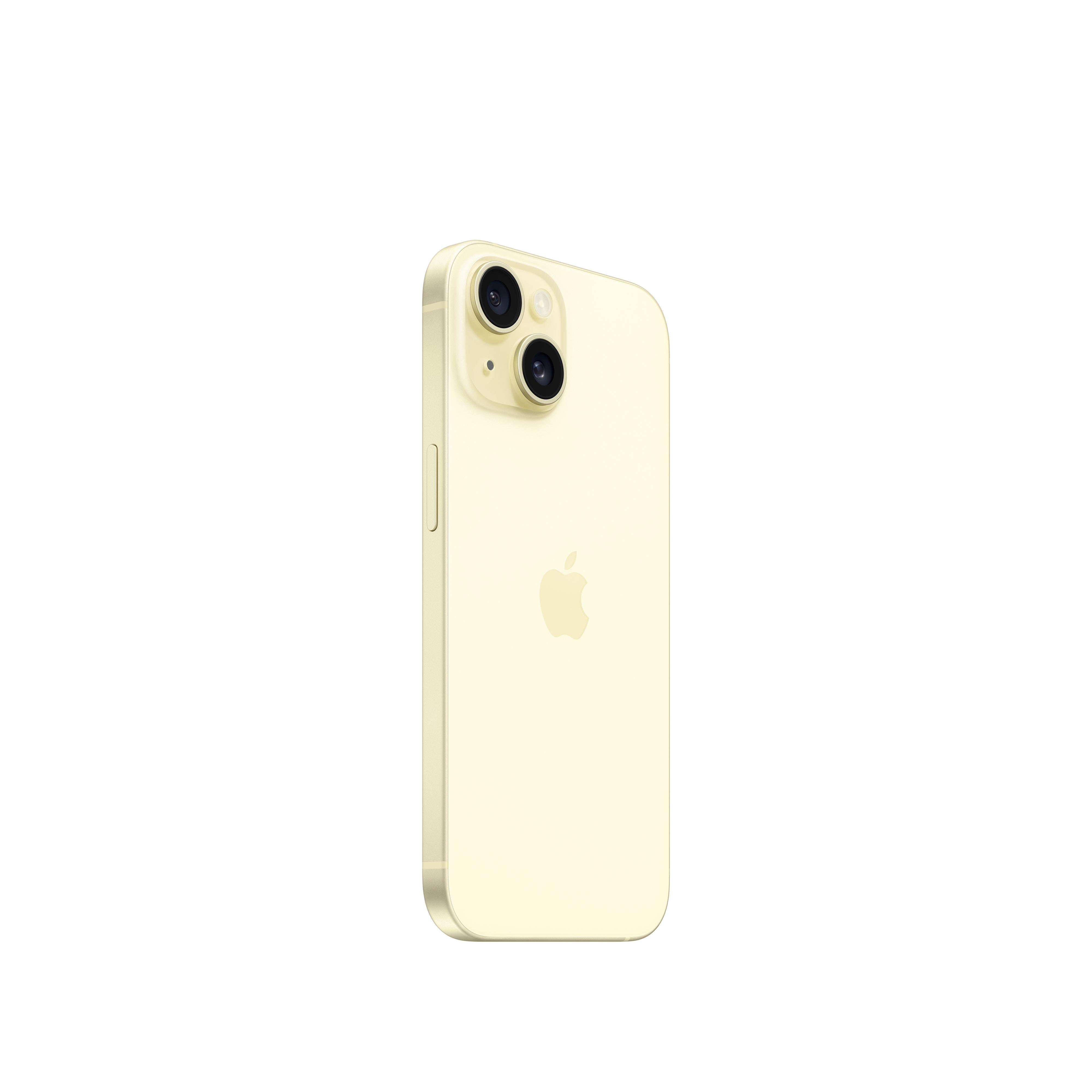 iPhone 15 Yellow 128GB 6GB RAM with Apple A16 Bionic Chip