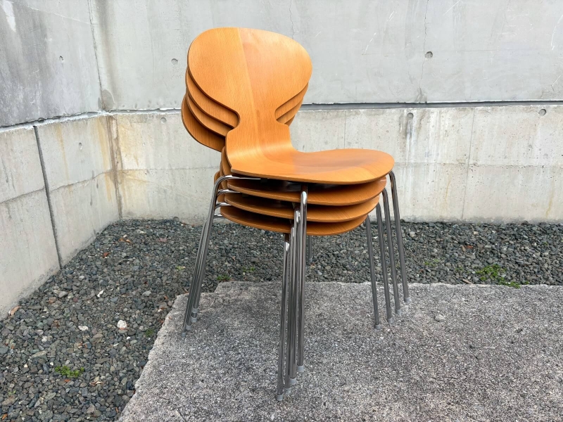 フリッツハンセン アリンコチェア 1991年モデル 中古 4脚セット 正規品