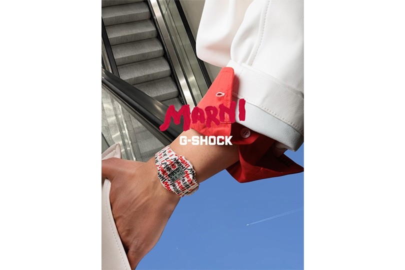 マルニ＞が＜カシオ＞＜G‐SHOCK＞とコラボレーションしたアイコニック