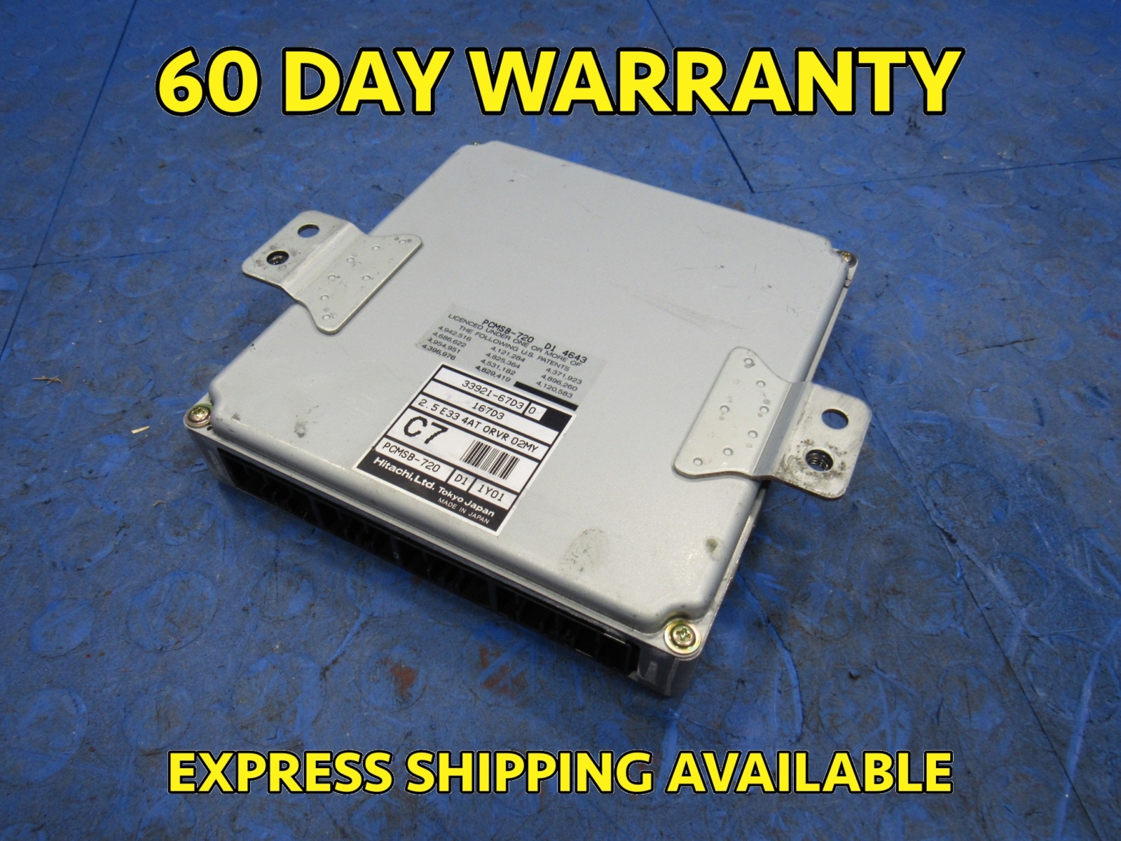 02 Suzuki Grand Vitara 2.5L V6 AT ECU ECM PCM Engine Computer