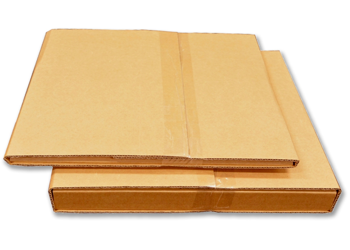 LPレコード/LD発送用ダンボール板 「120セット」ケアマークシール付